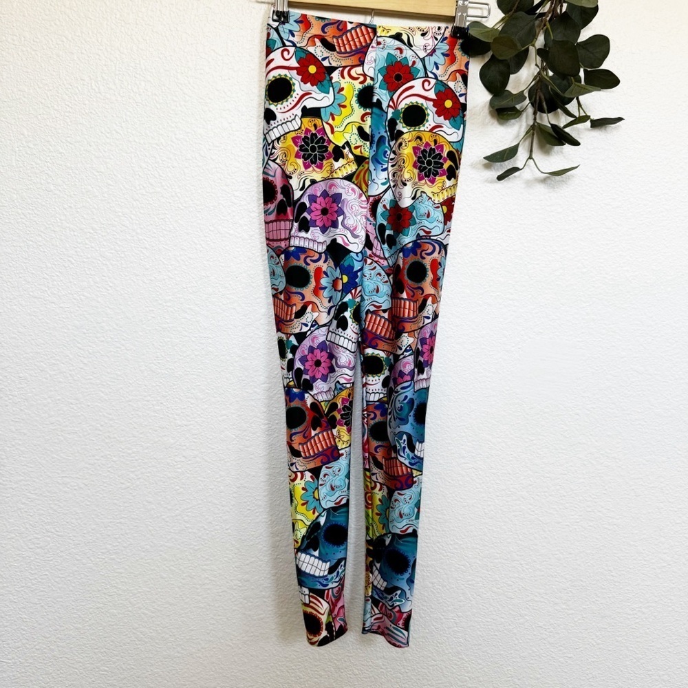 BlackMilk - Day of The Dead Leggings Size XS